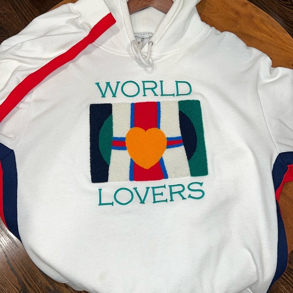 Sandro ‘World Lovers’ Hoodie - Picture 1 of 6